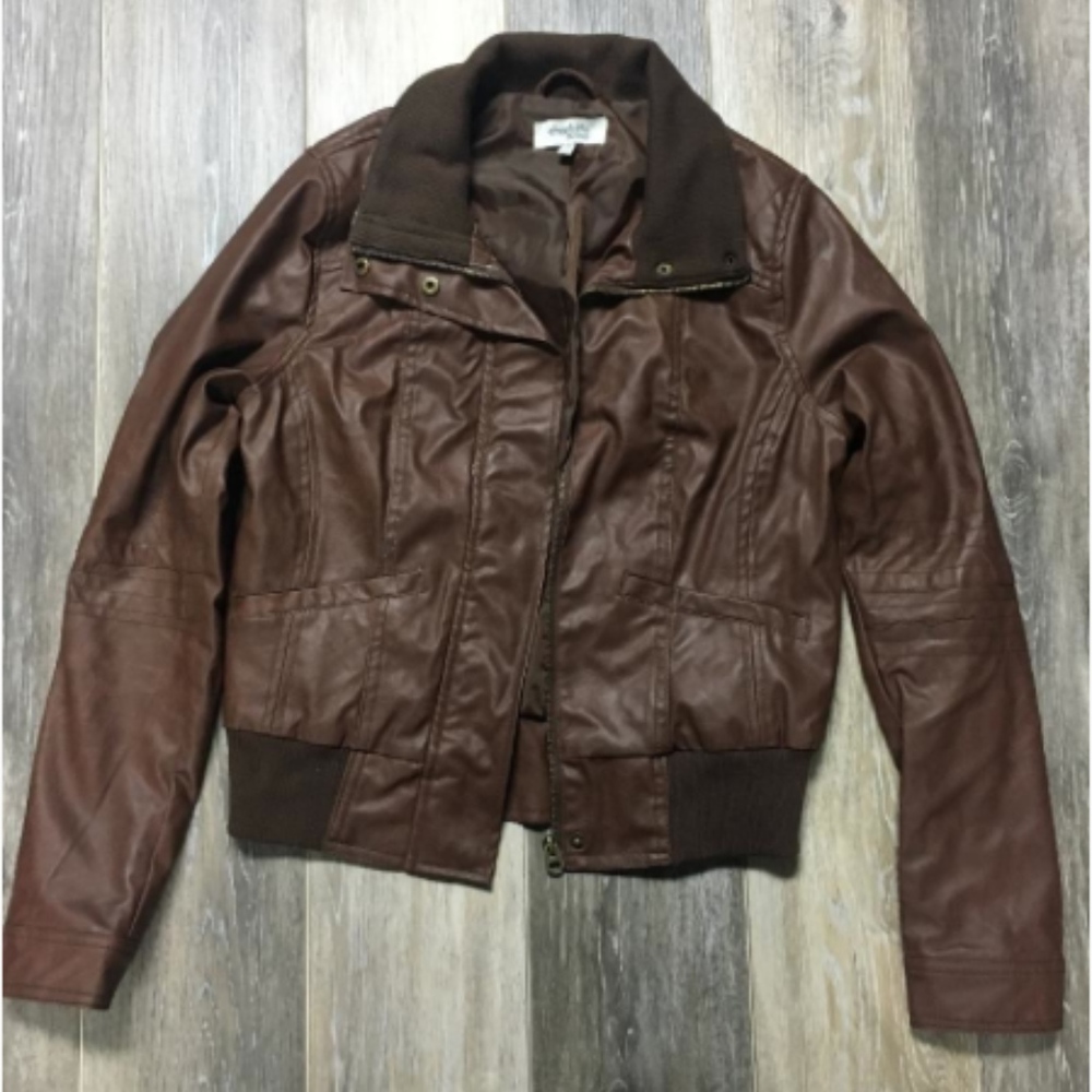 Brown Leather Jacket